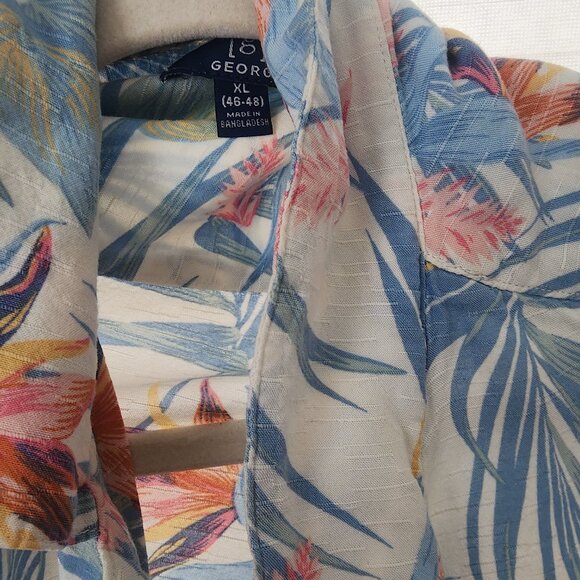 Flower shirt xl size - Picture 3 of 4